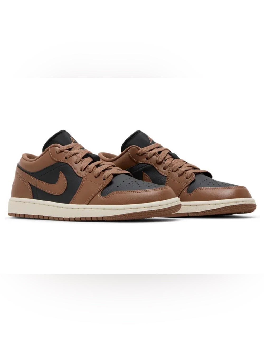 Women’s Nike Air Jordan 1 Low Sneakers - Brown/Black size 8.5